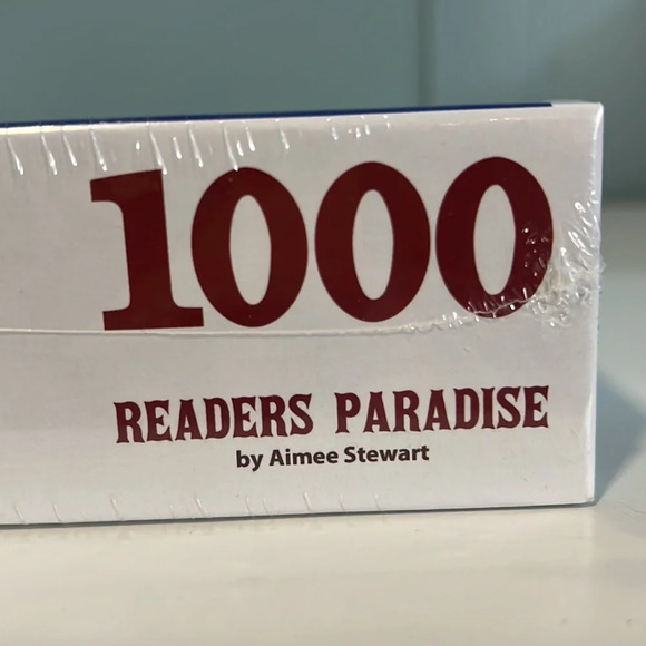 White Mountain Readers Paradise‎ Larger Pieces Puzzle. 1,000 Pieces. NWOT. - Picture 13 of 13